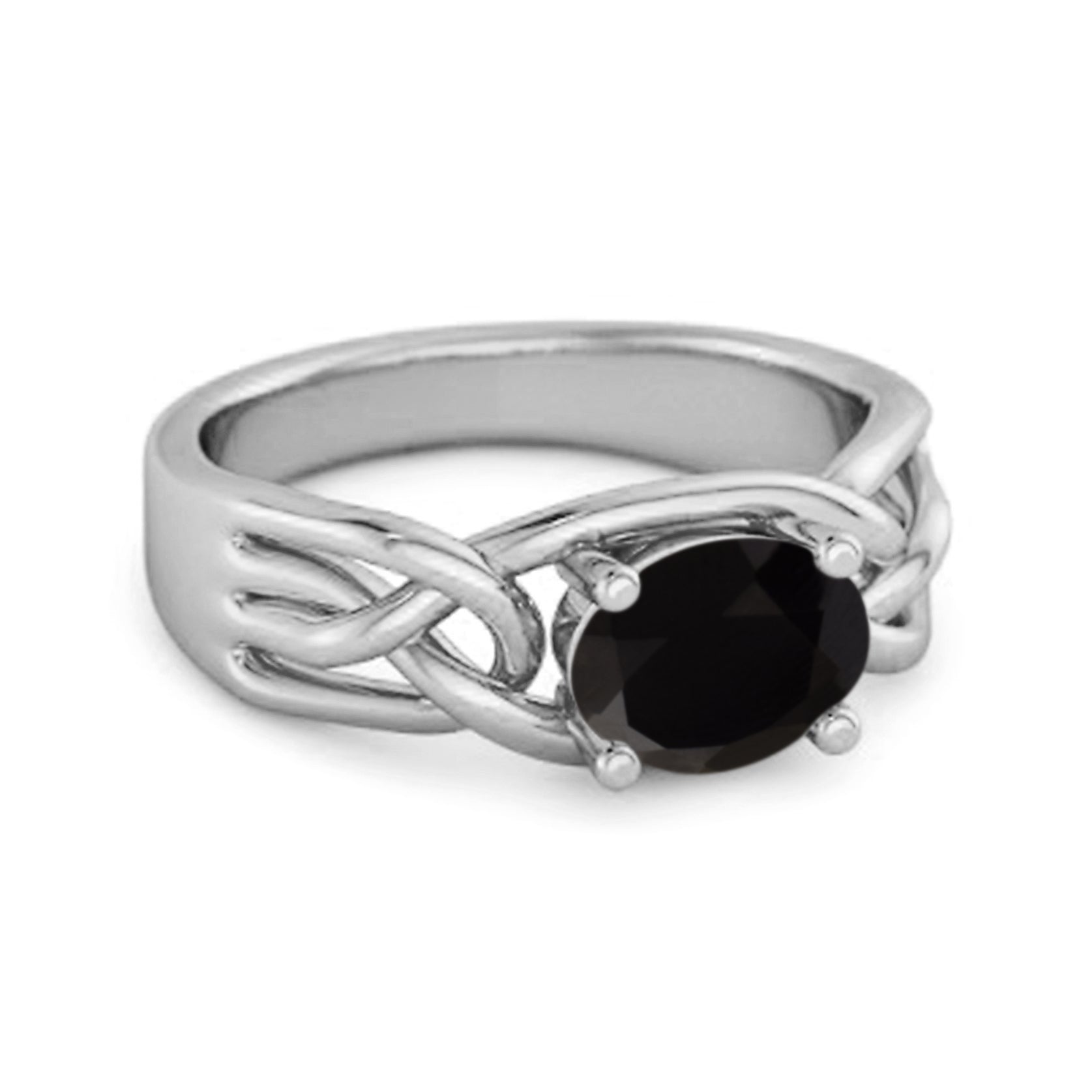 Black Spinel ring