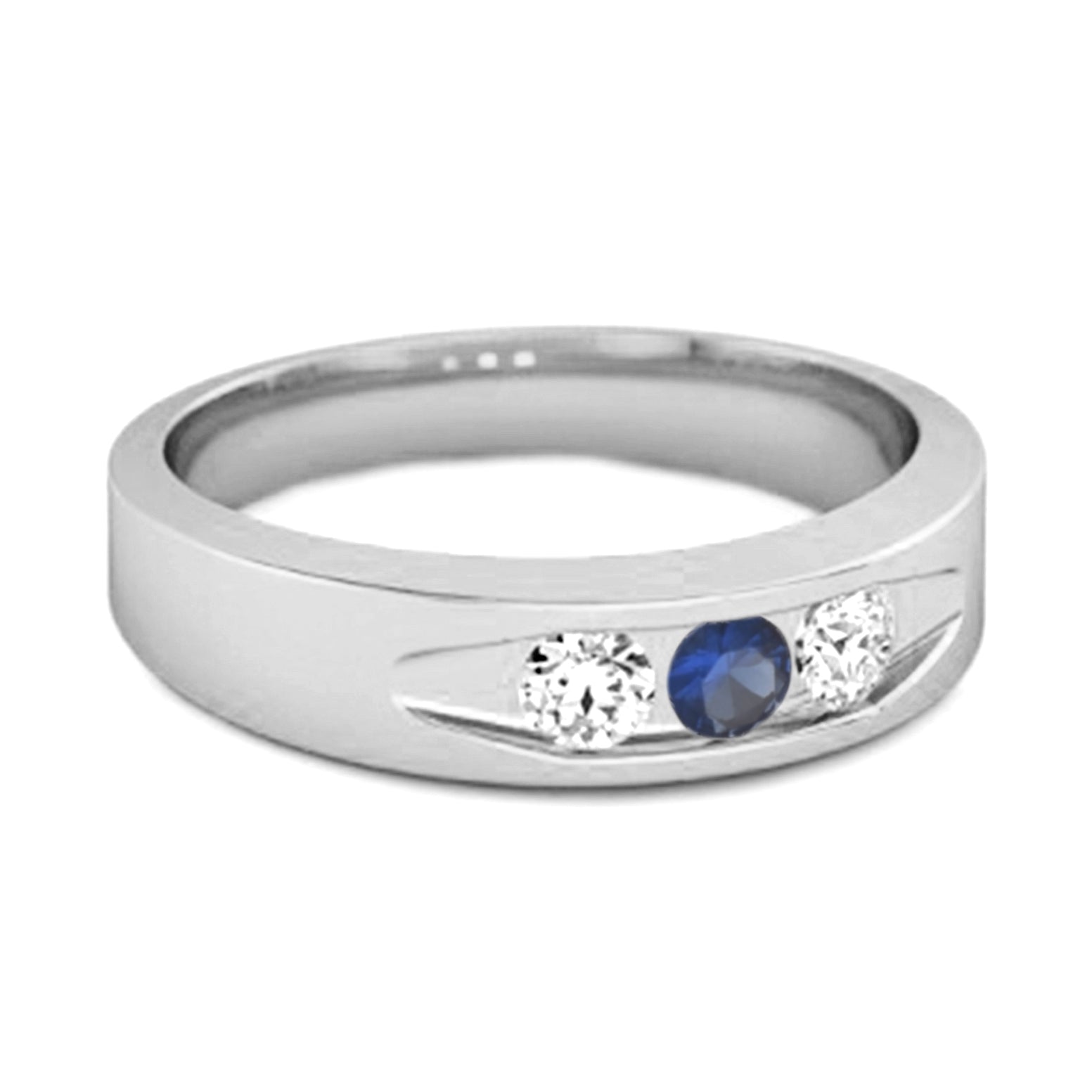 blue sapphire ring