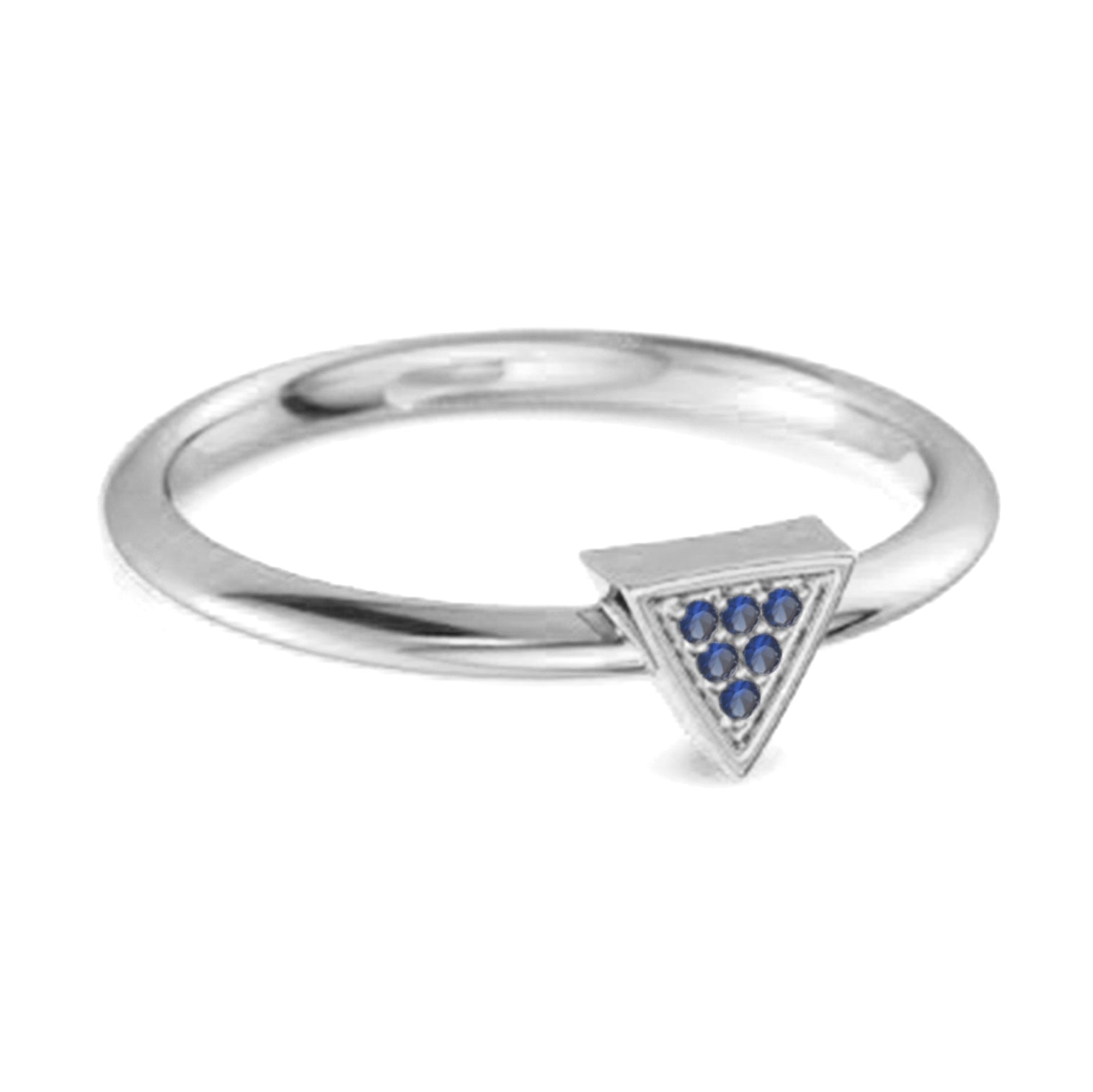 blue sapphire ring