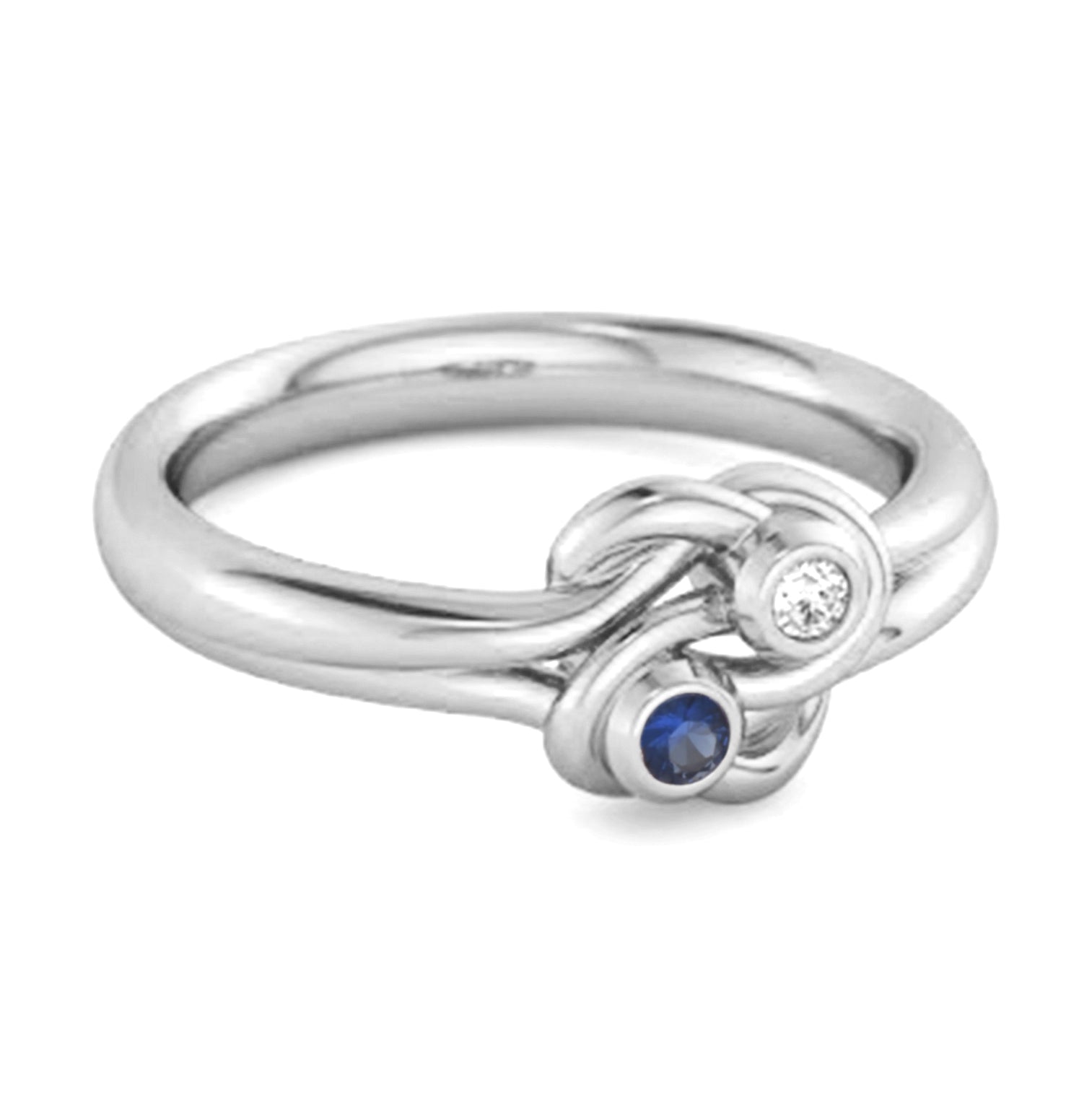 blue sapphire ring