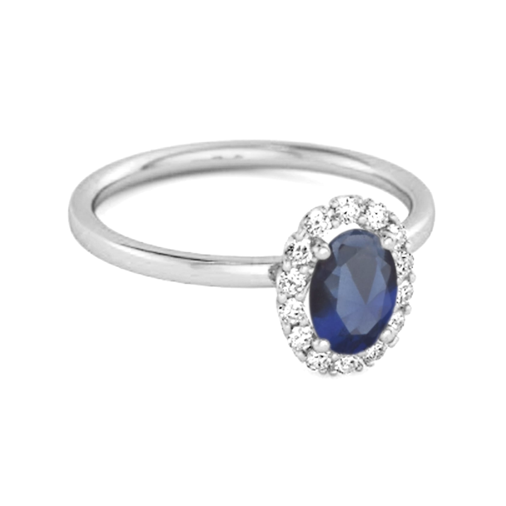 blue sapphire ring
