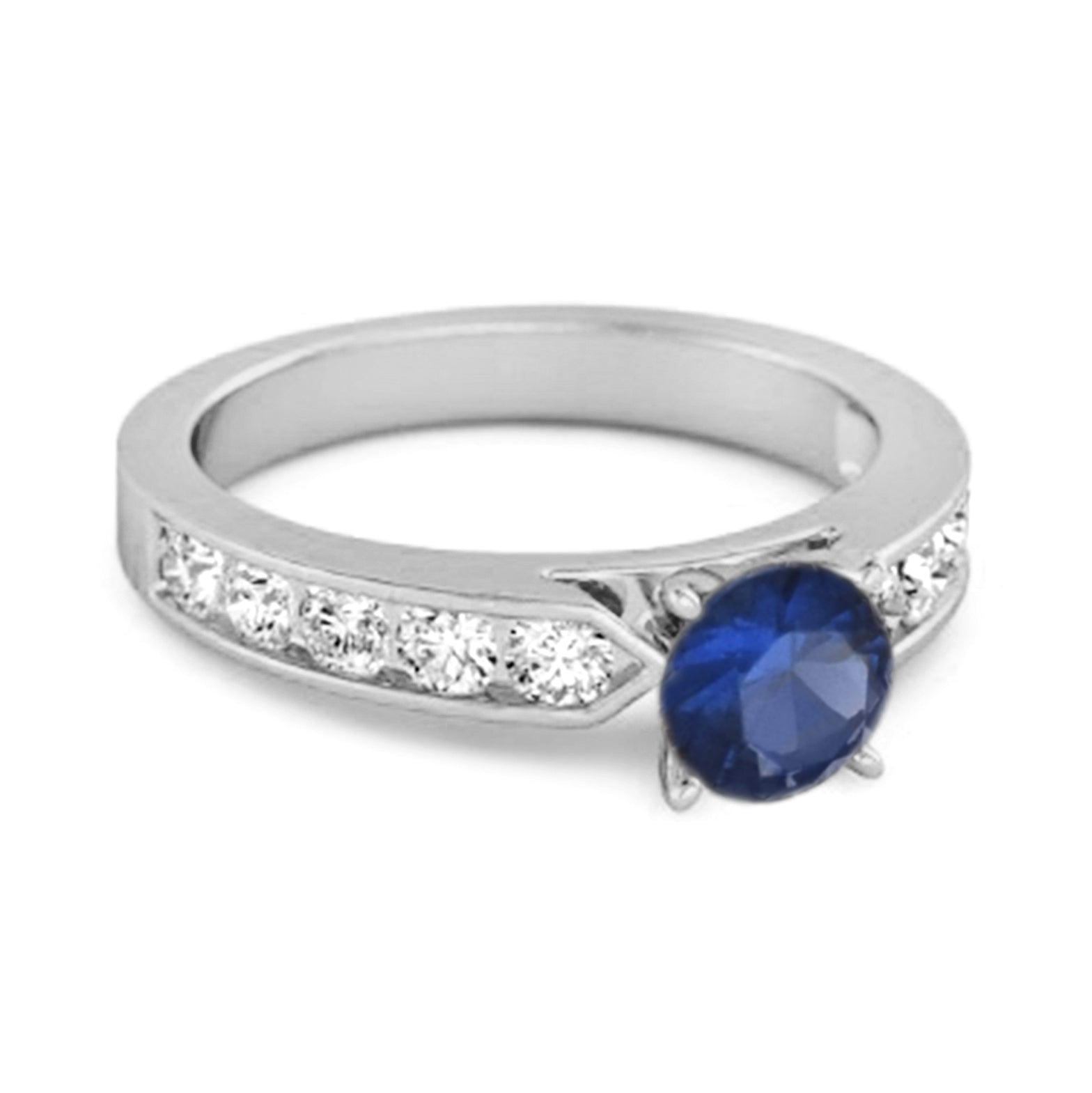 blue sapphire ring