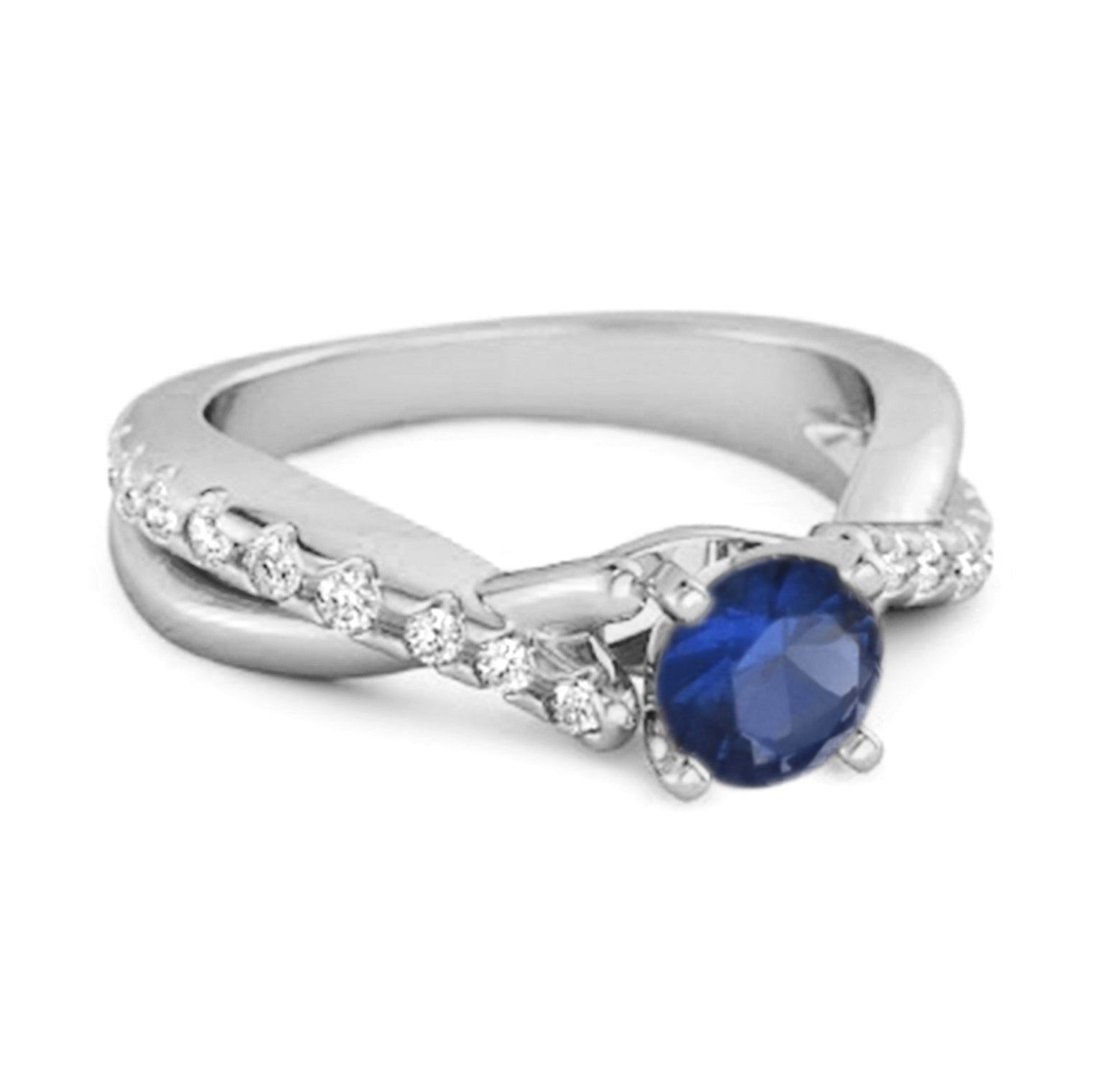blue sapphire ring