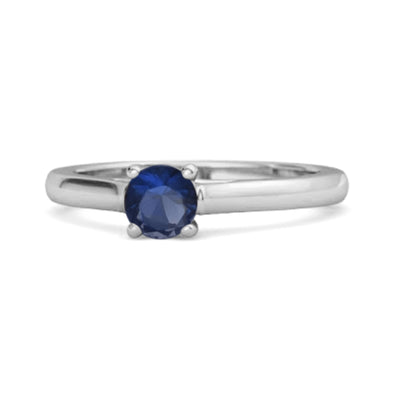 blue sapphire ring