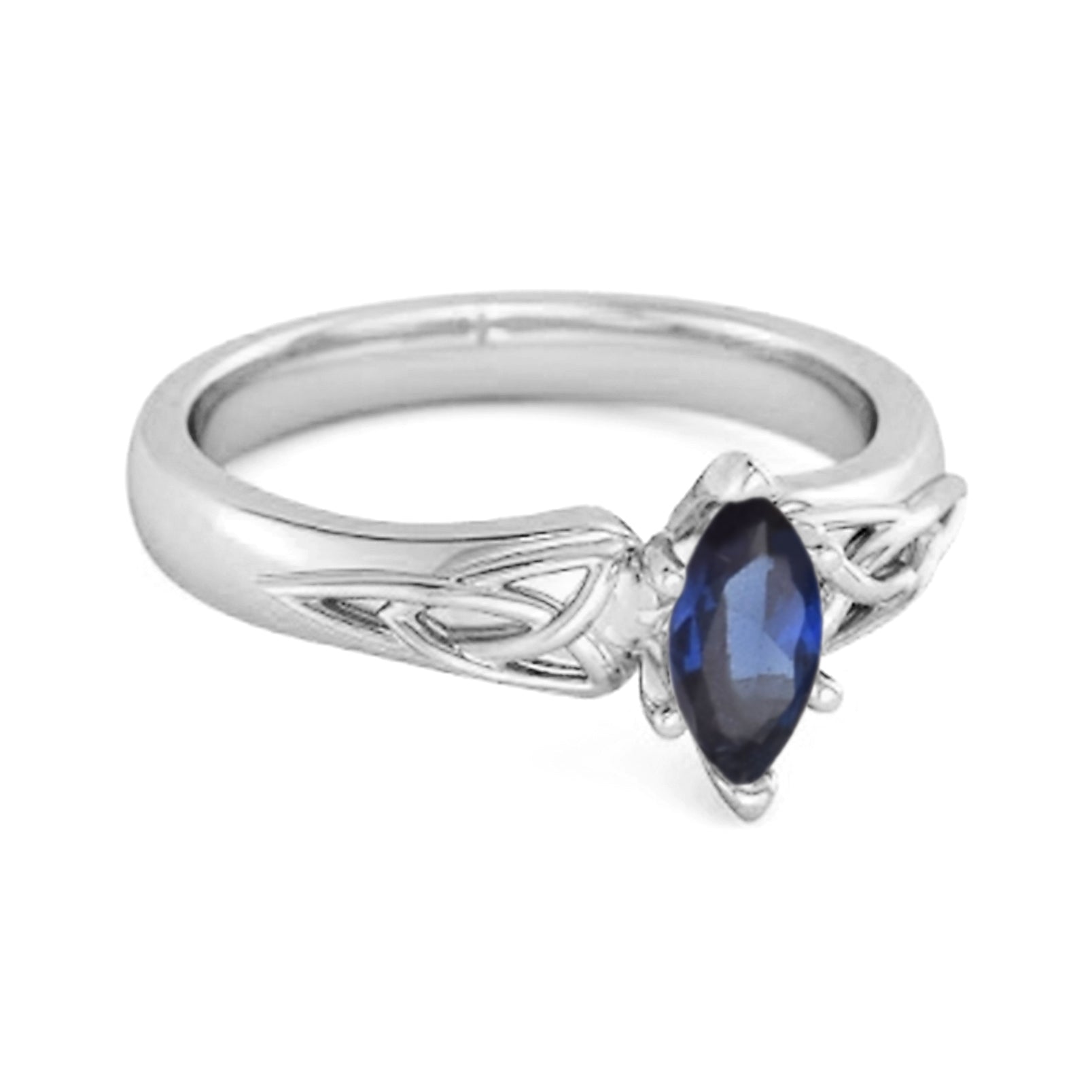 blue sapphire ring
