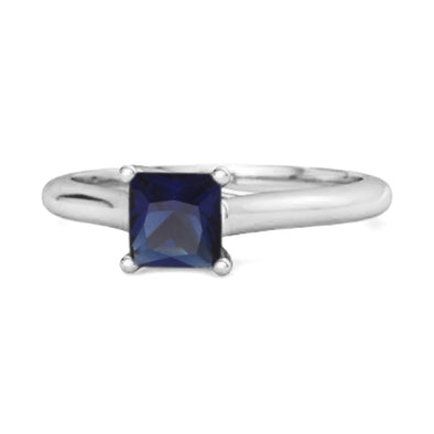 blue sapphire ring