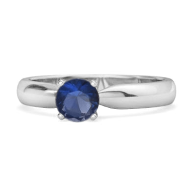 blue sapphire ring