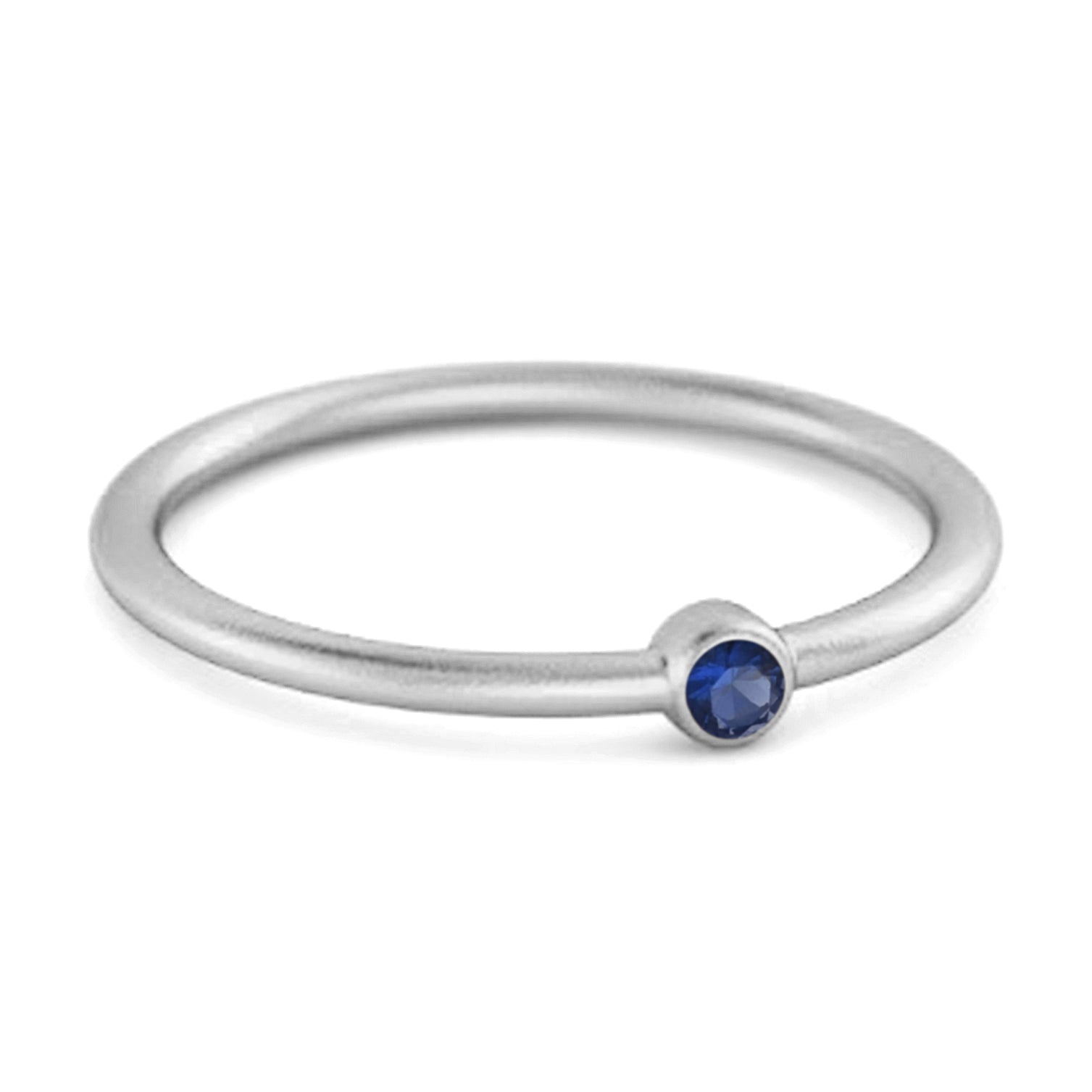 blue sapphire ring