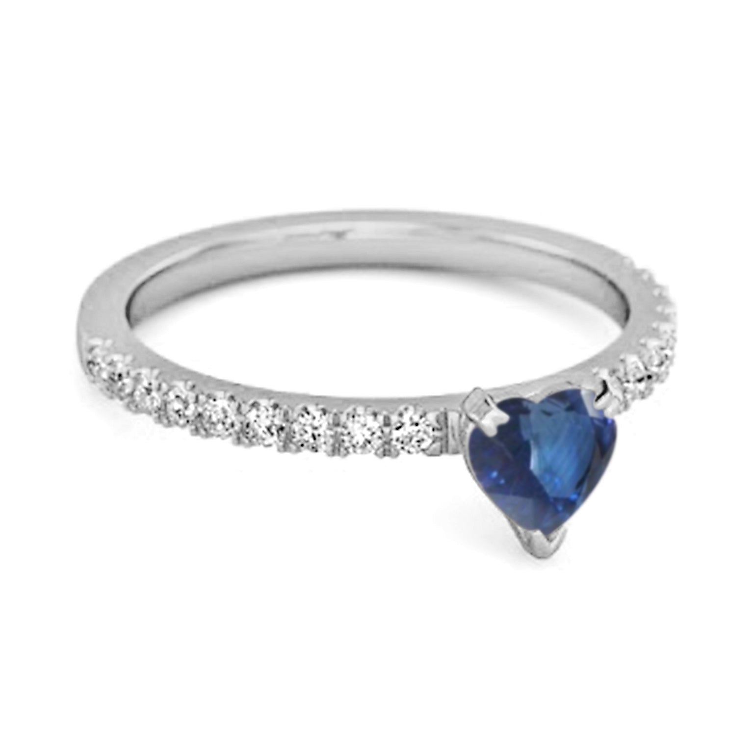 blue sapphire ring