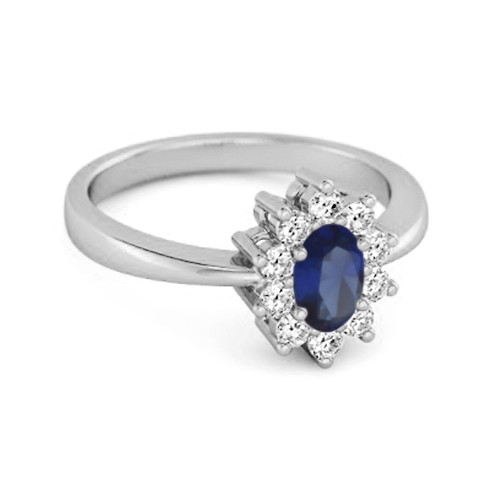 blue sapphire ring