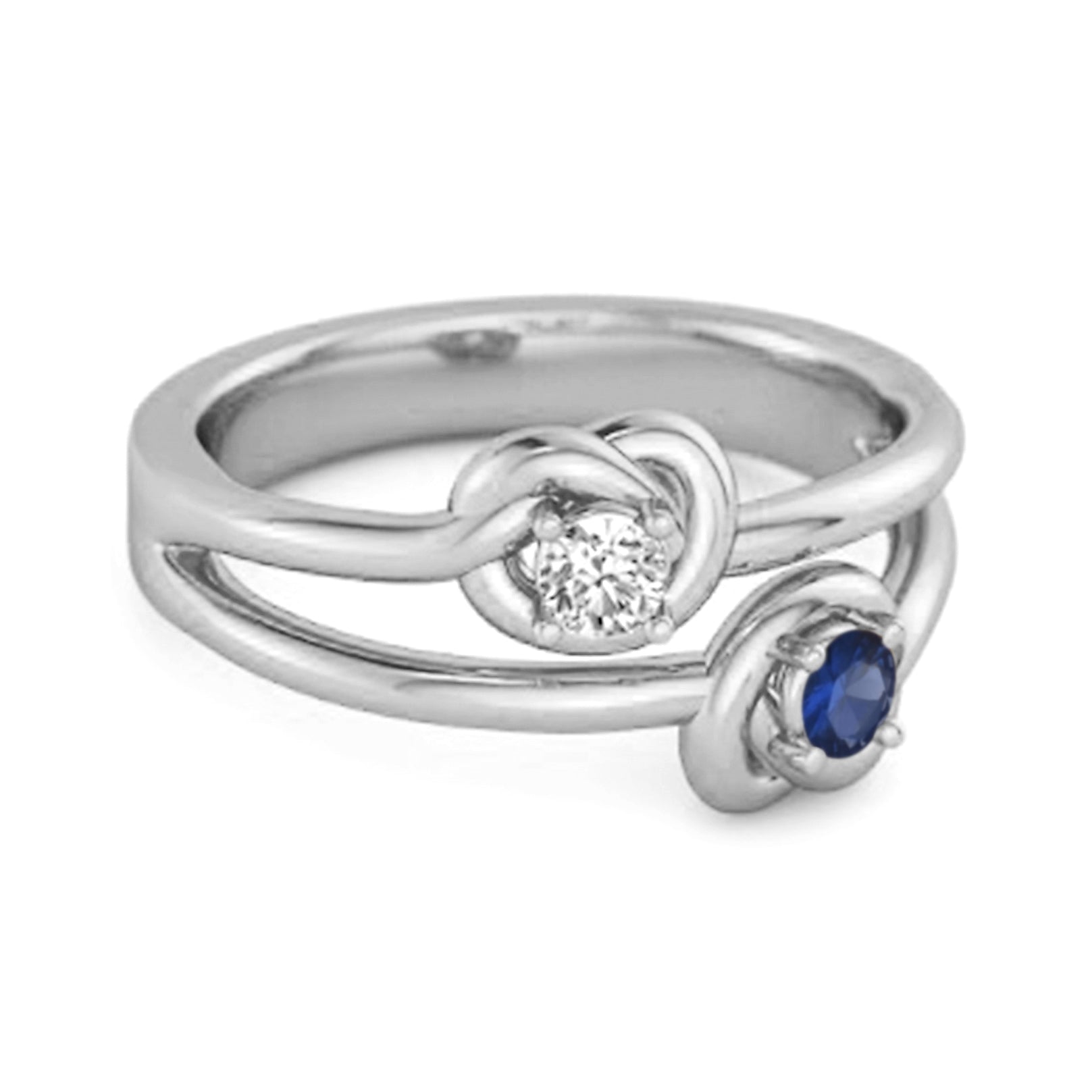 blue sapphire ring