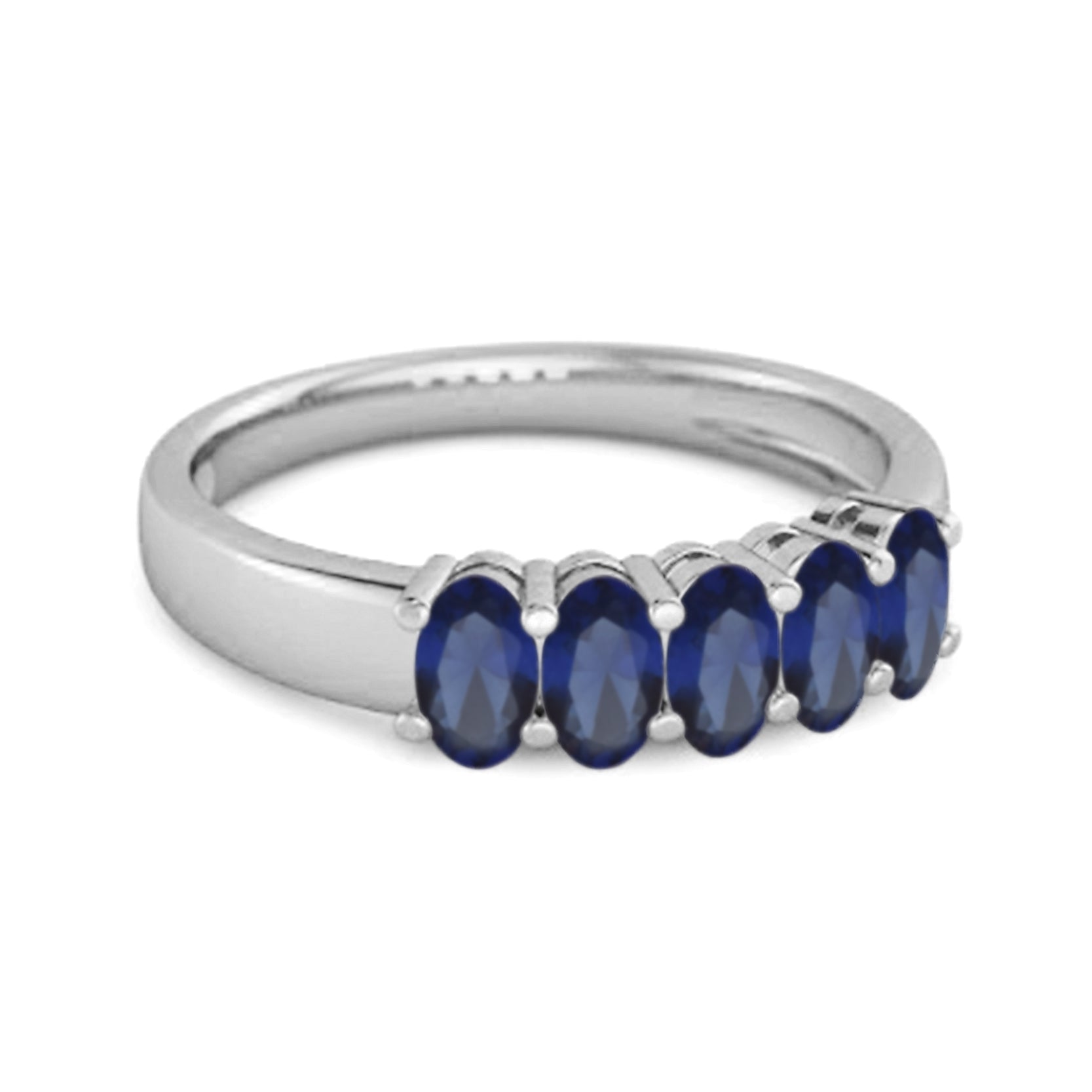 blue sapphire ring