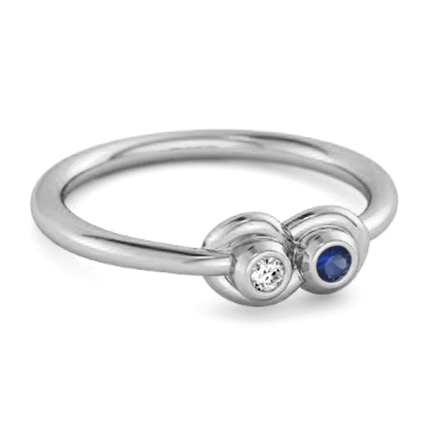 blue sapphire ring