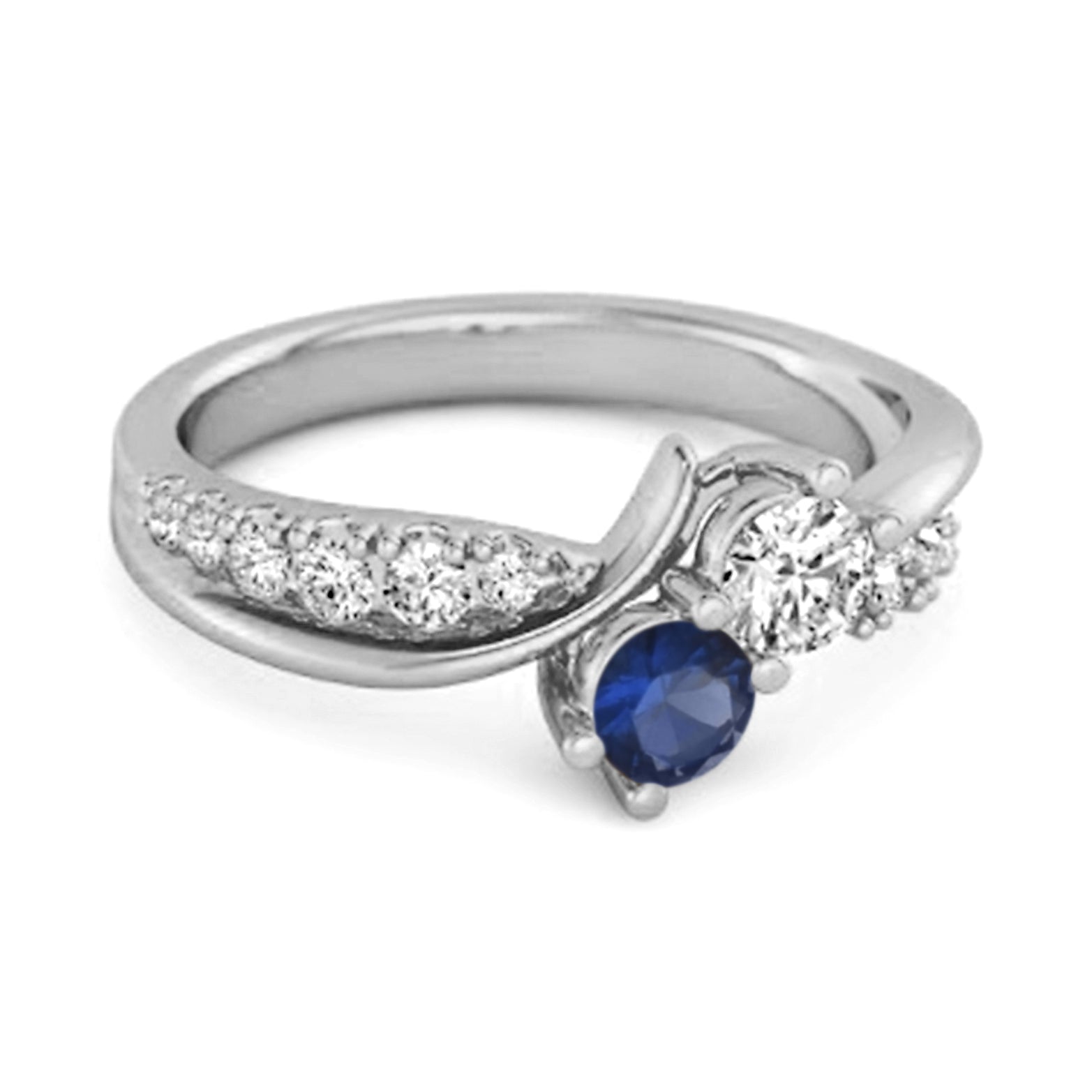blue sapphire ring