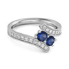 blue sapphire ring