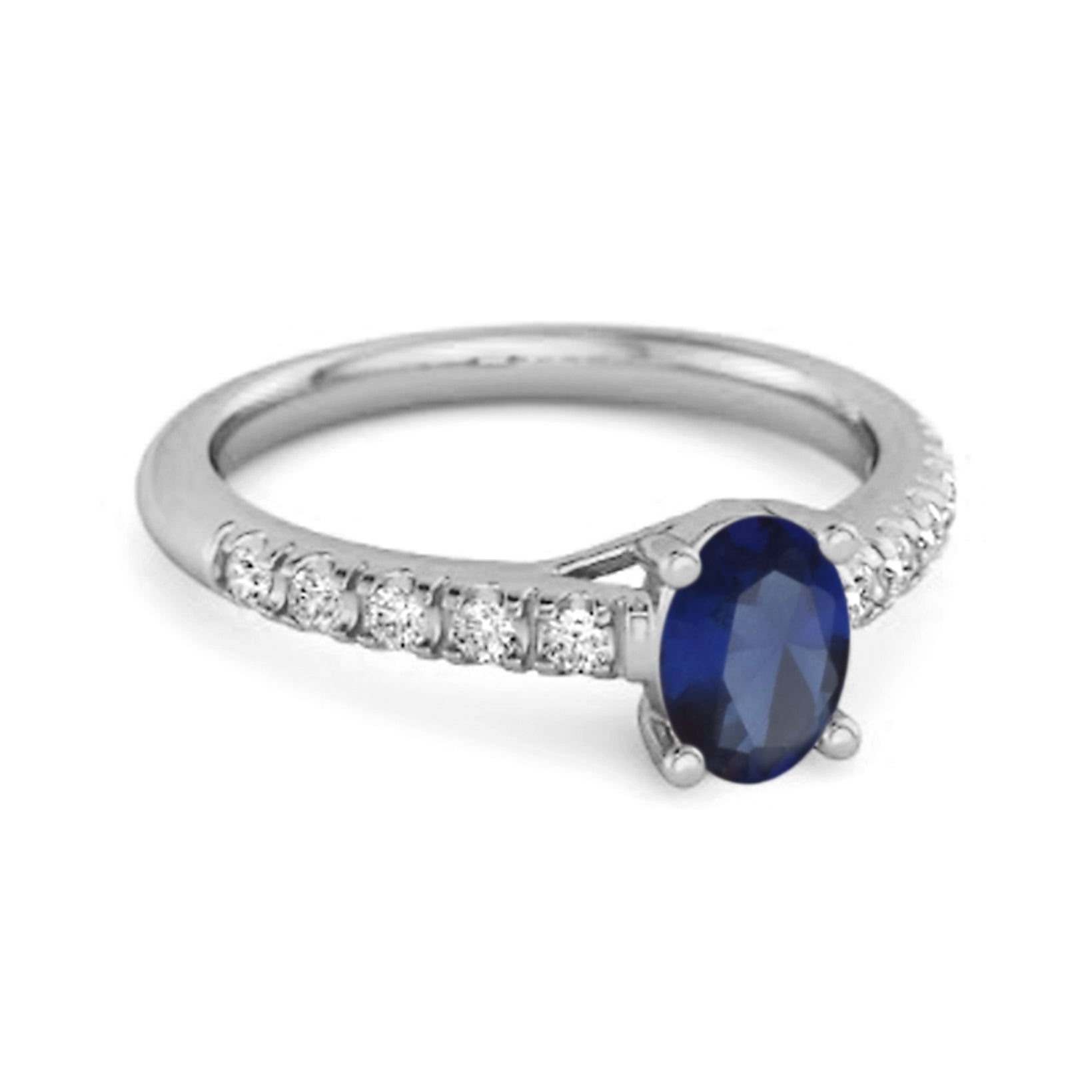 blue sapphire ring