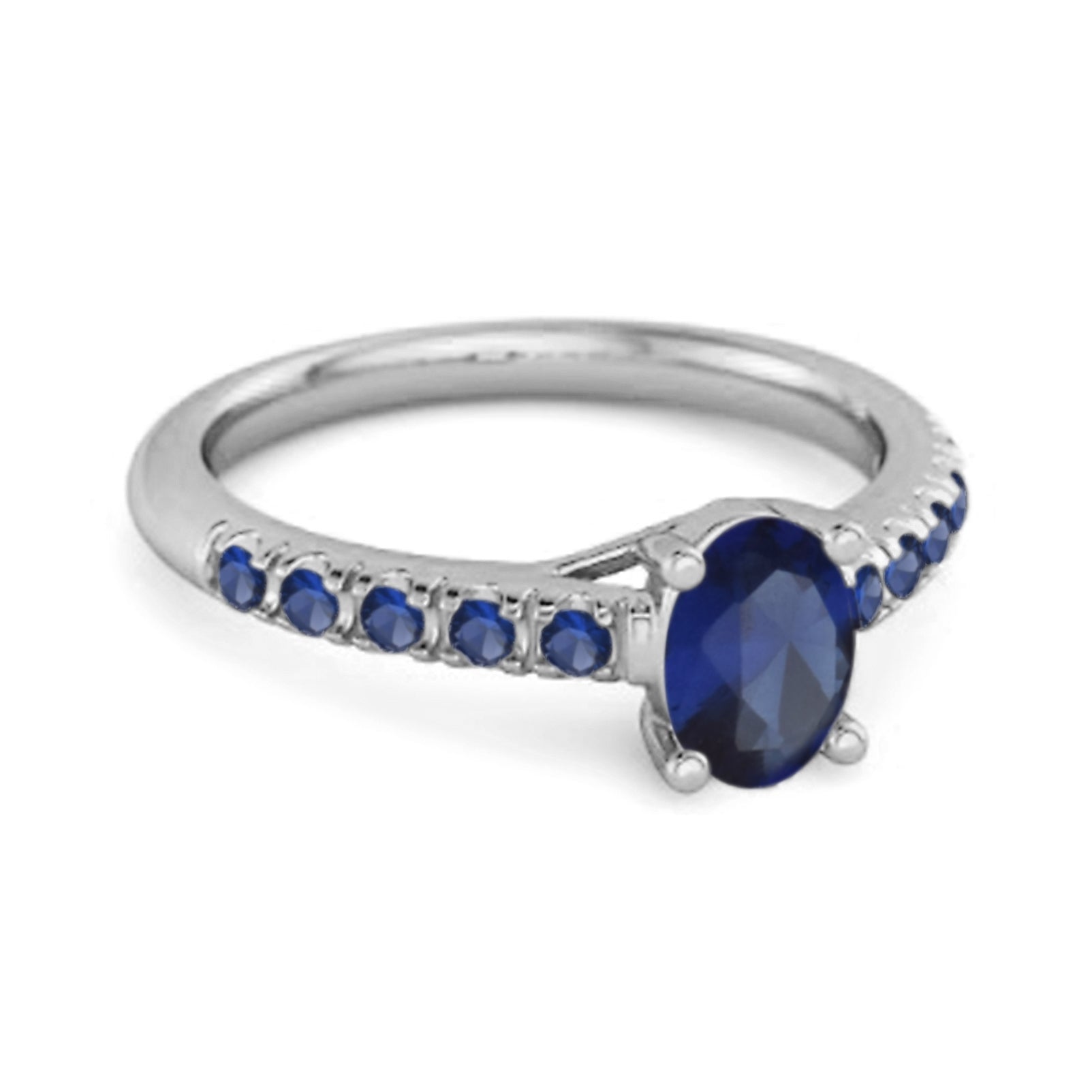 blue sapphire ring