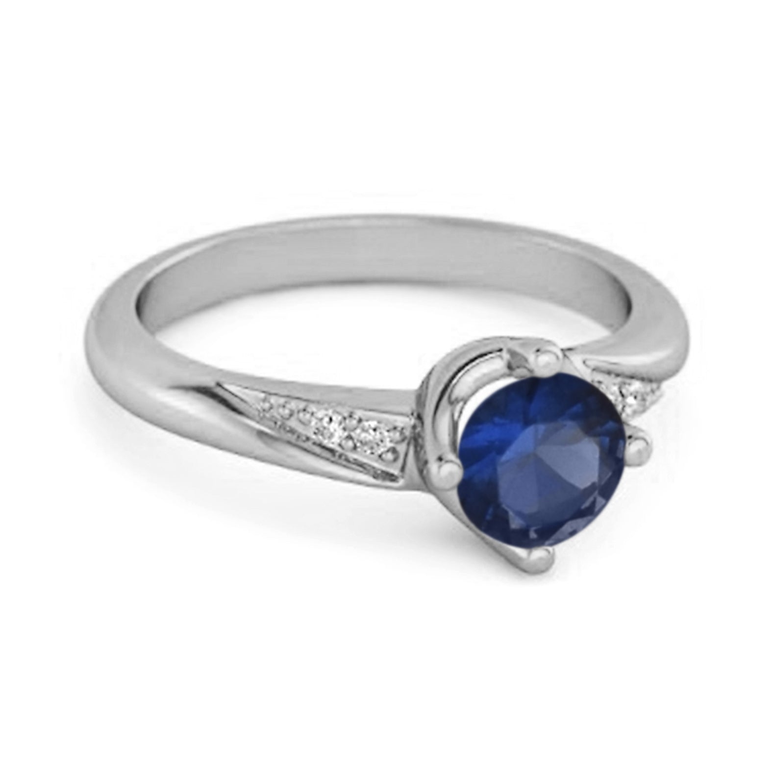 blue sapphire ring