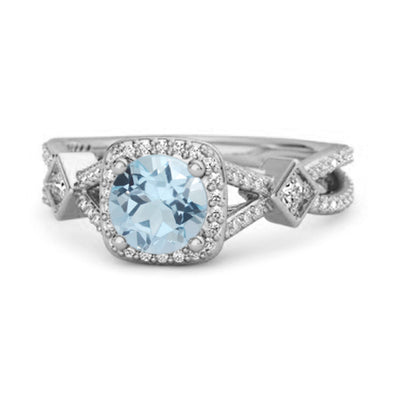 Blue Topaz ring