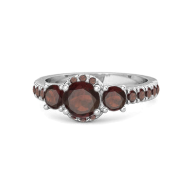 Garnet ring