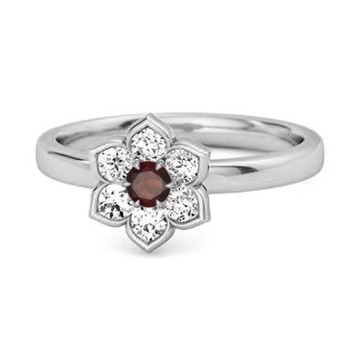 Garnet ring