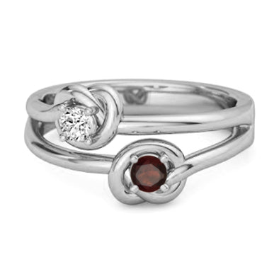 Garnet ring