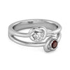 Garnet ring