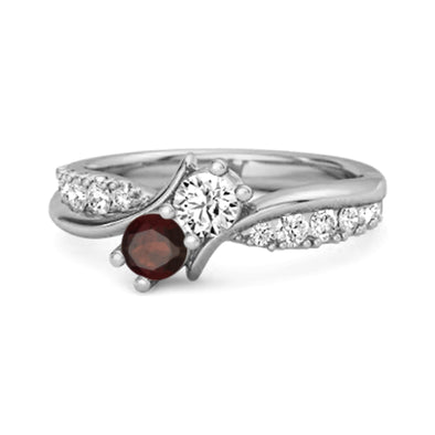 Garnet ring