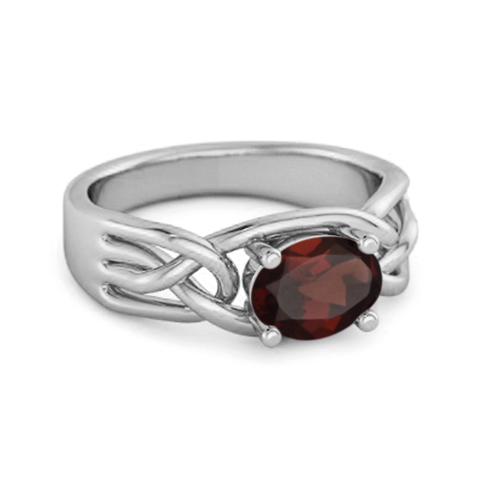 Garnet ring