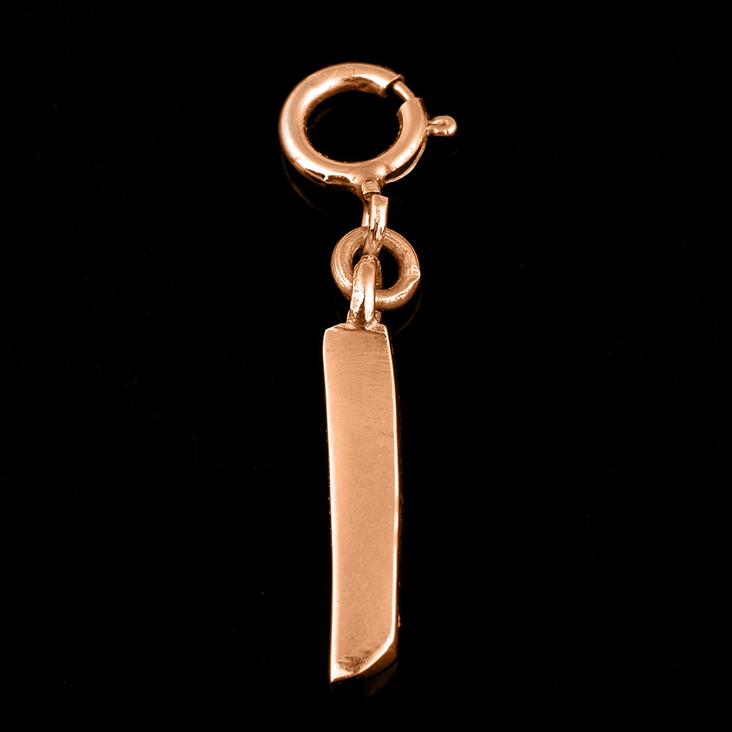 Personalized Letter Pendant - Rose Gold Vermeil