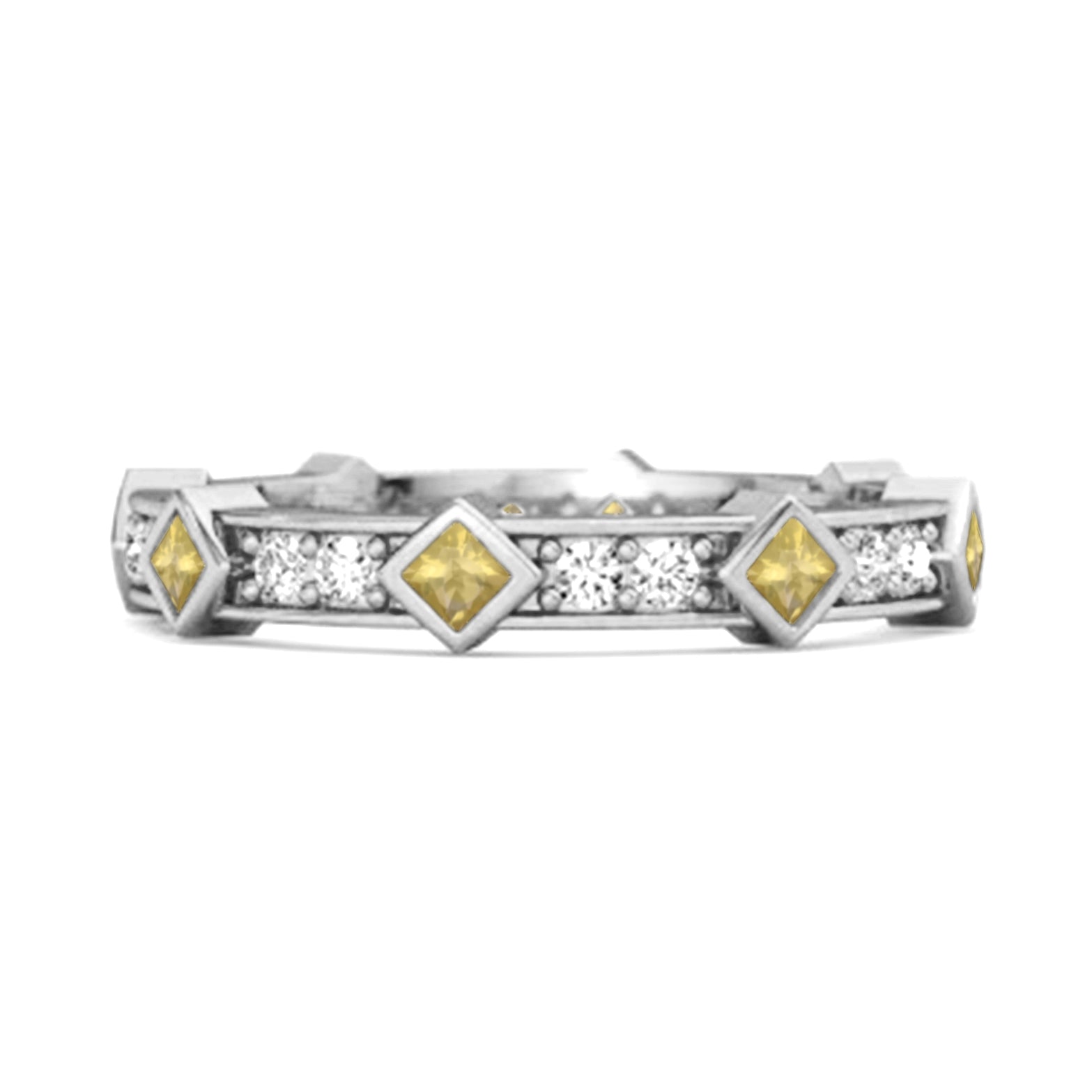Lemonquartz ring