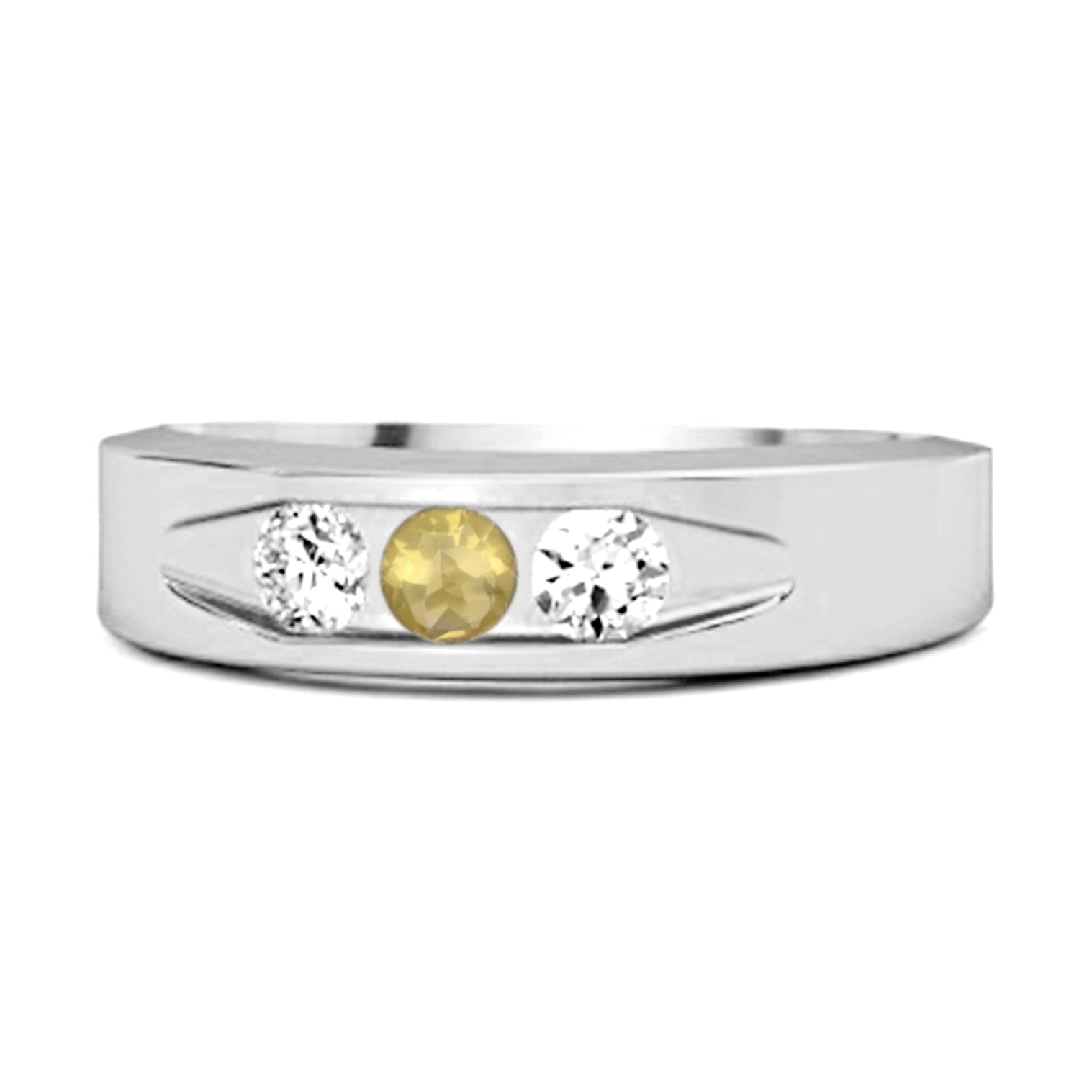 Lemonquartz ring