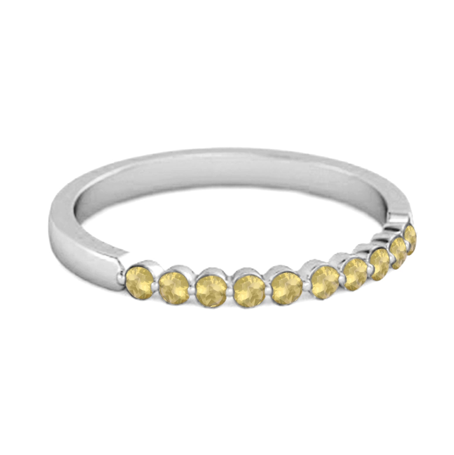 Lemonquartz ring