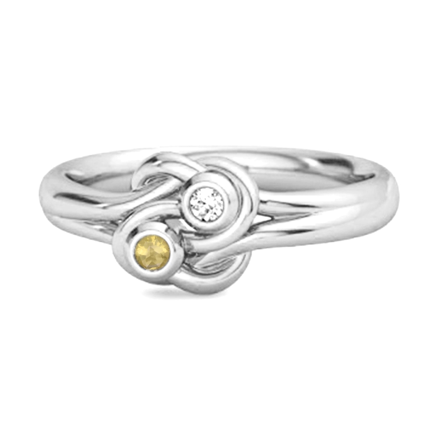 Lemonquartz ring