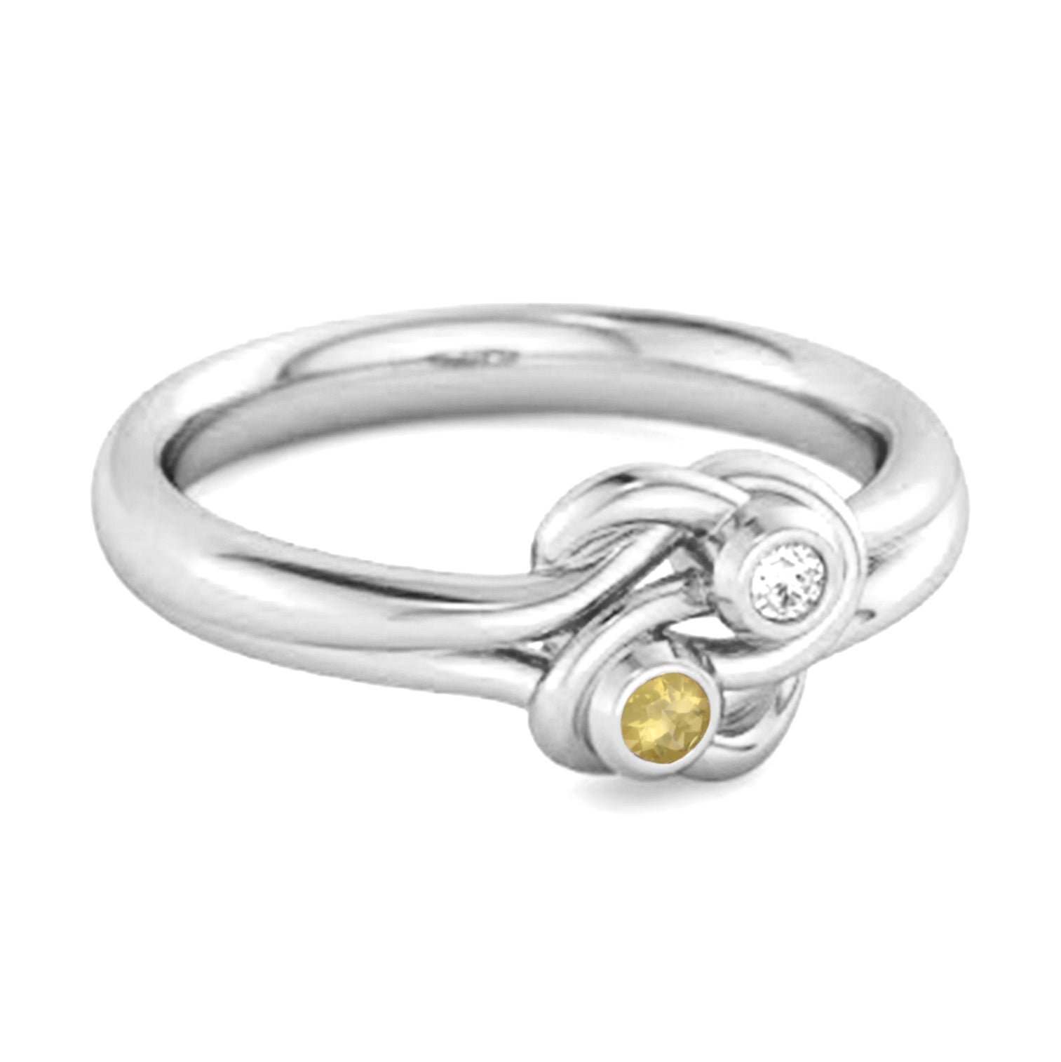Lemonquartz ring
