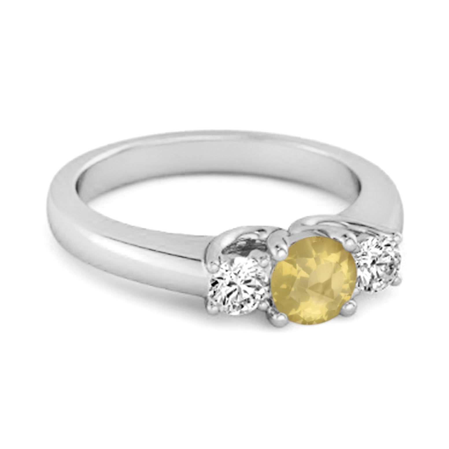 Lemonquartz ring