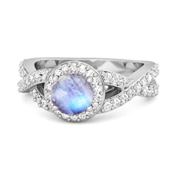 Moonstone ring