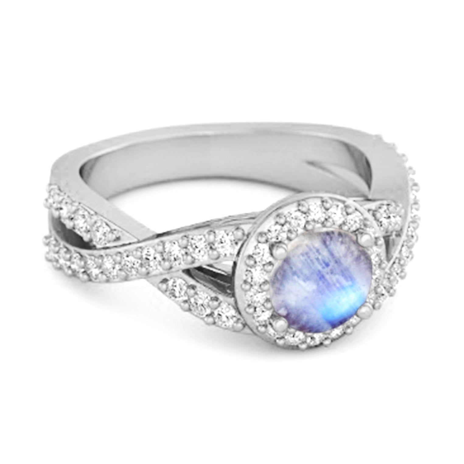 Moonstone ring