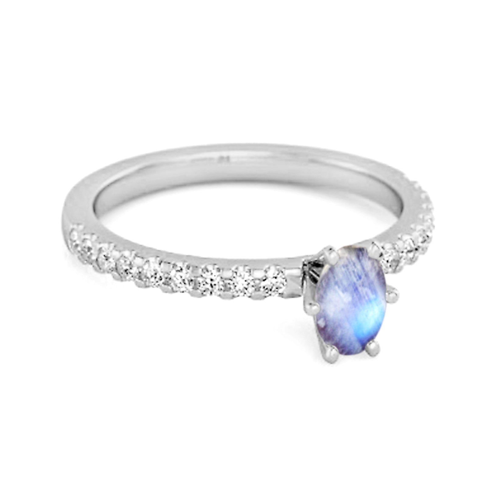 Moonstone ring