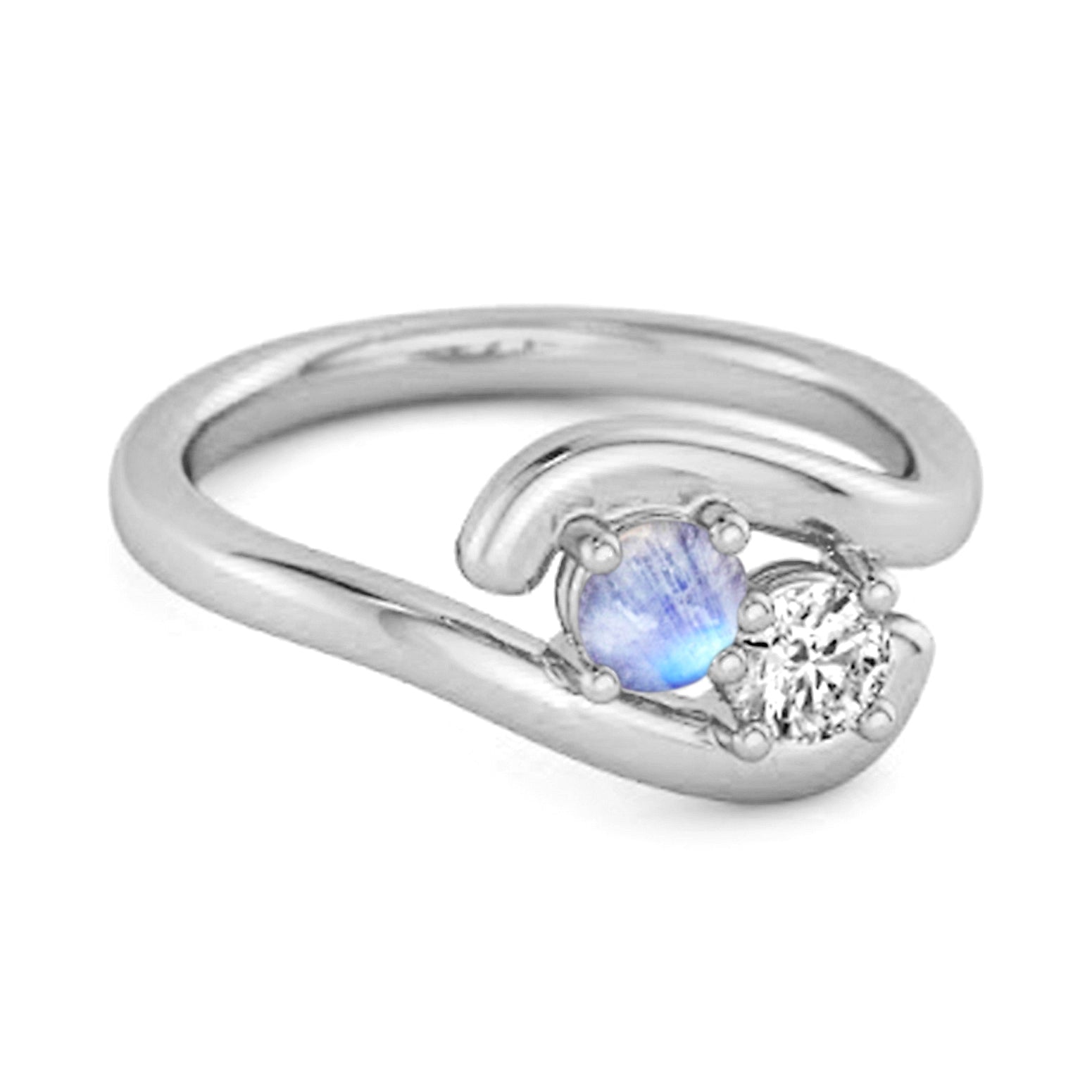 Moonstone ring