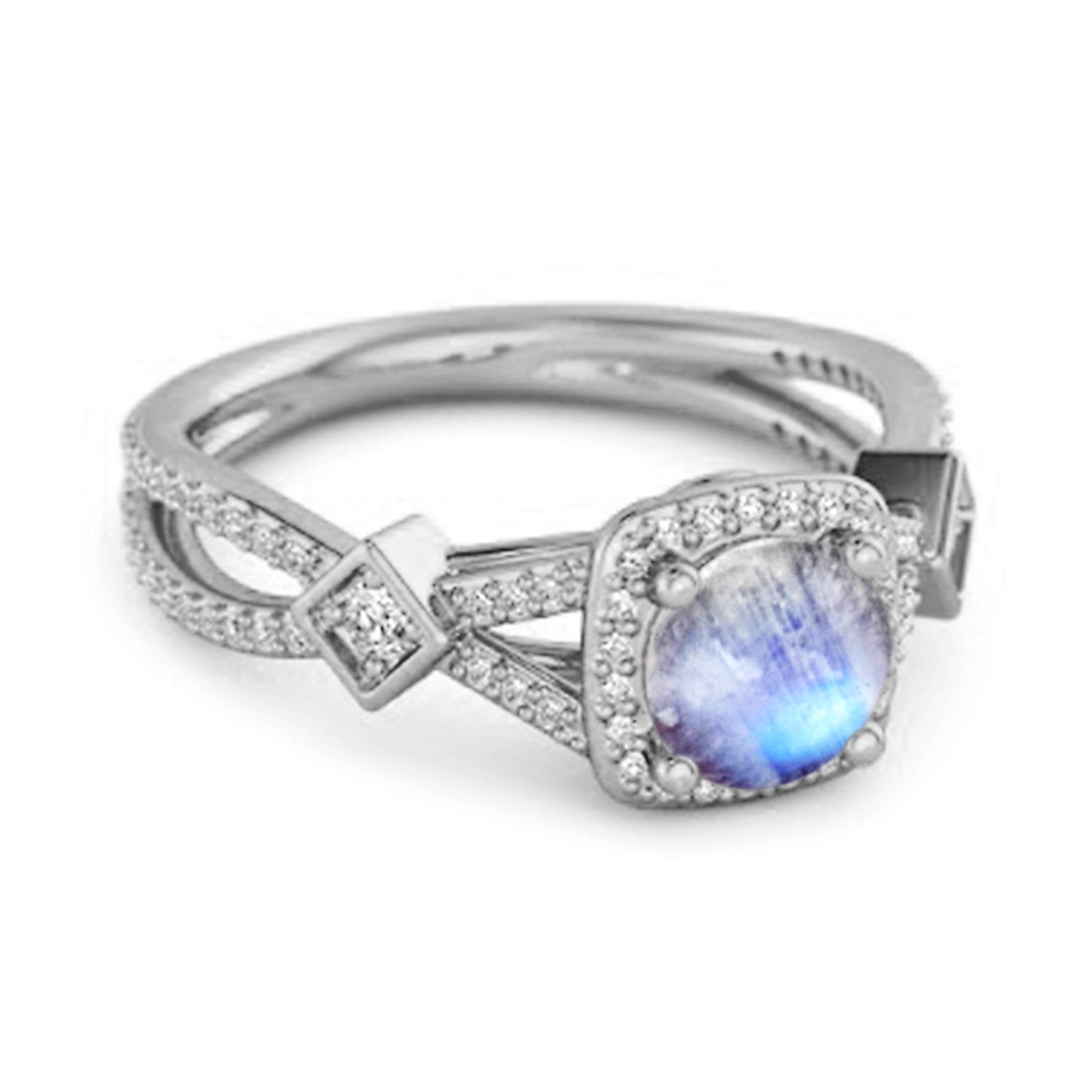 Moonstone ring