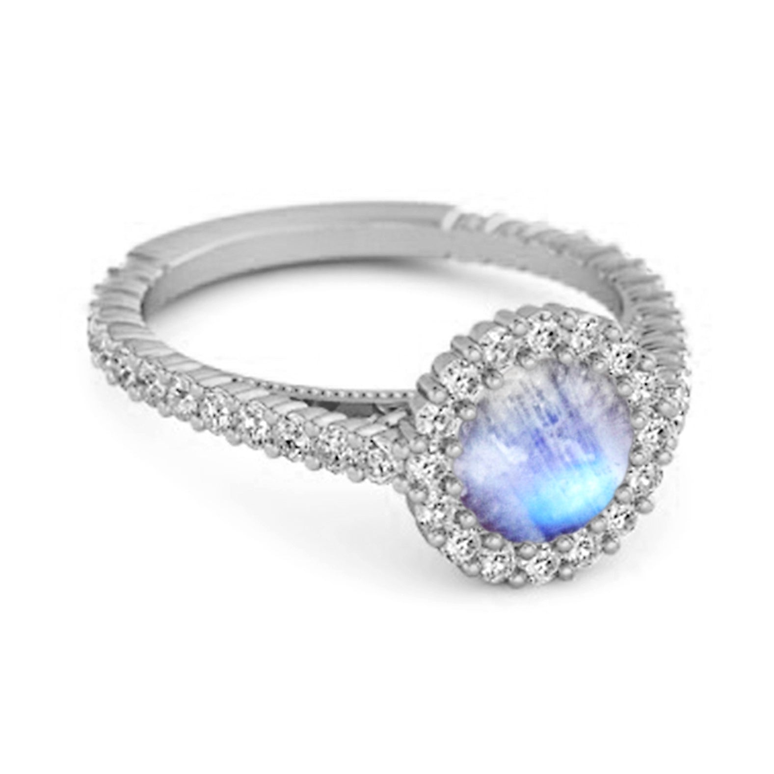 Moonstone ring