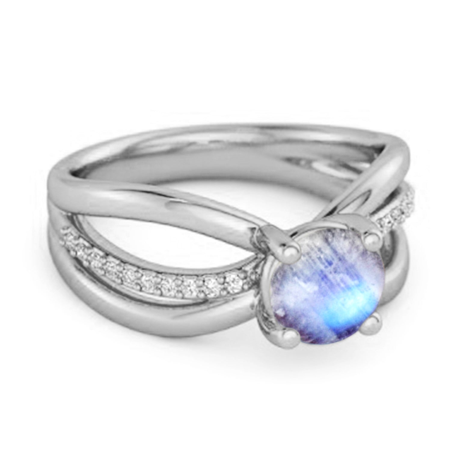 Moonstone ring