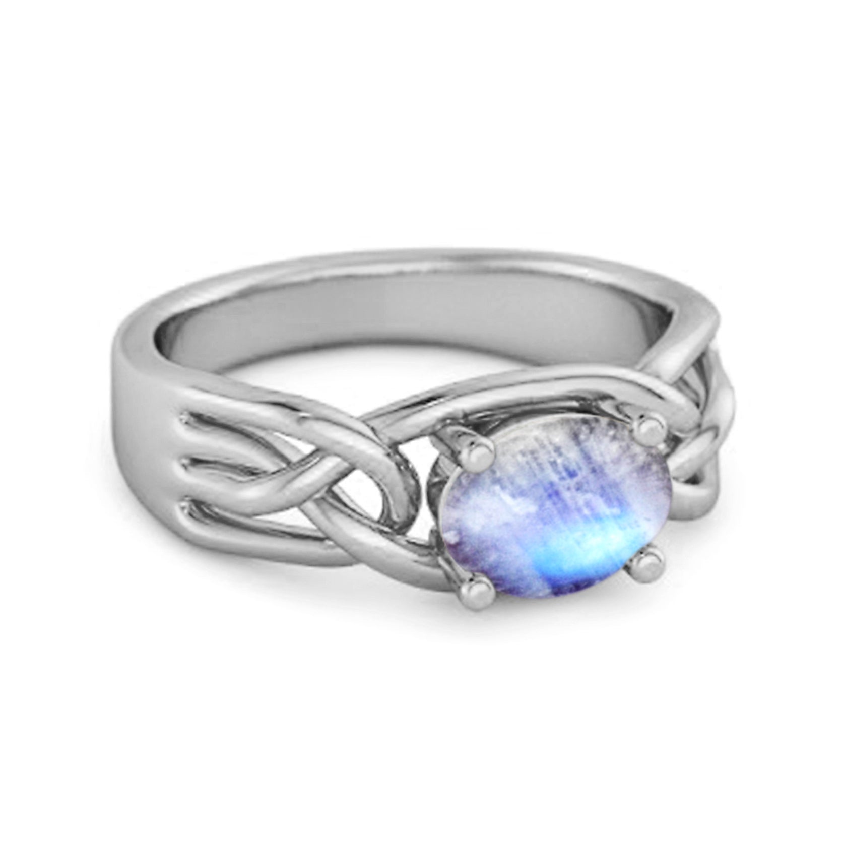 Moonstone ring