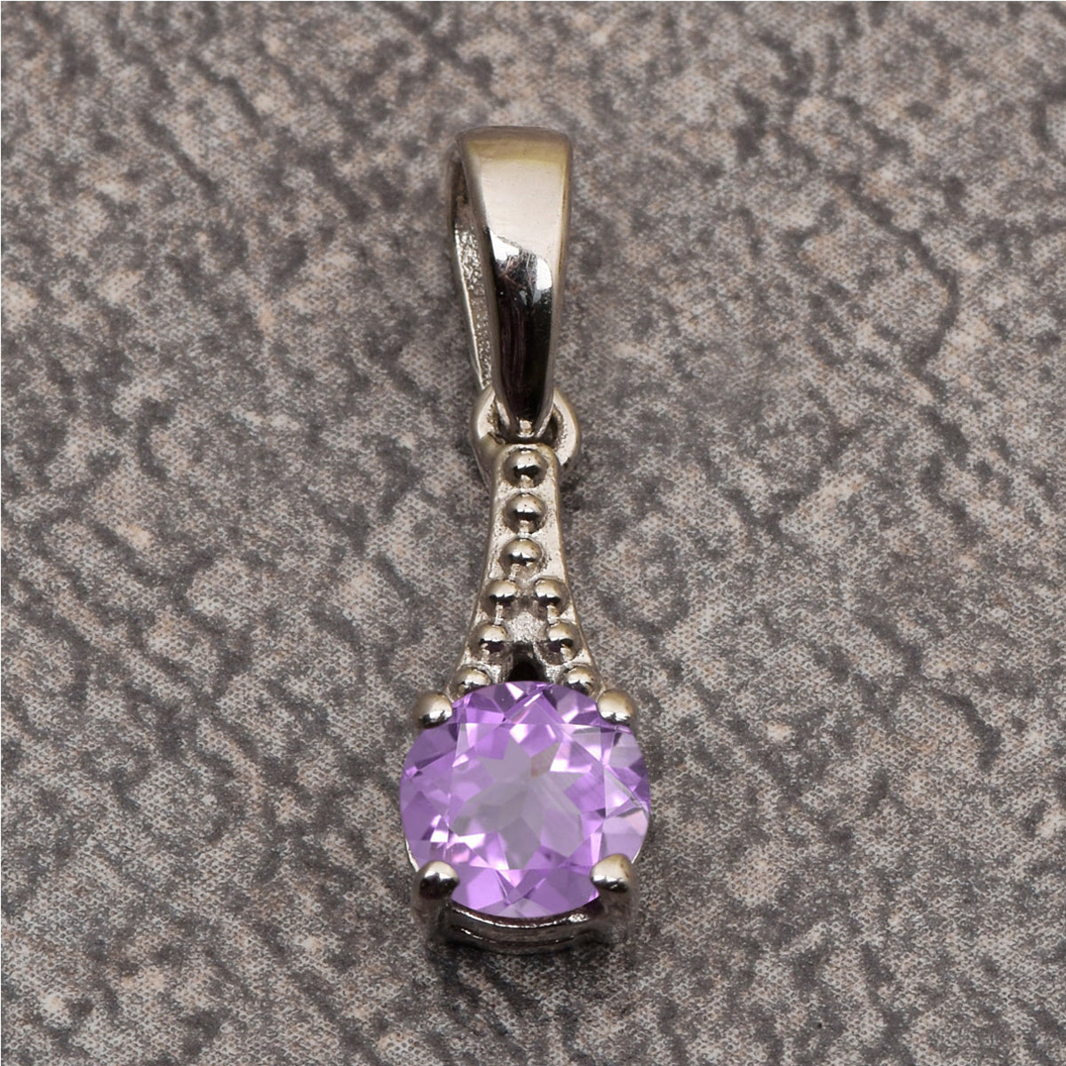 Tiny Drop Multi Choice Gemstone Pendant
