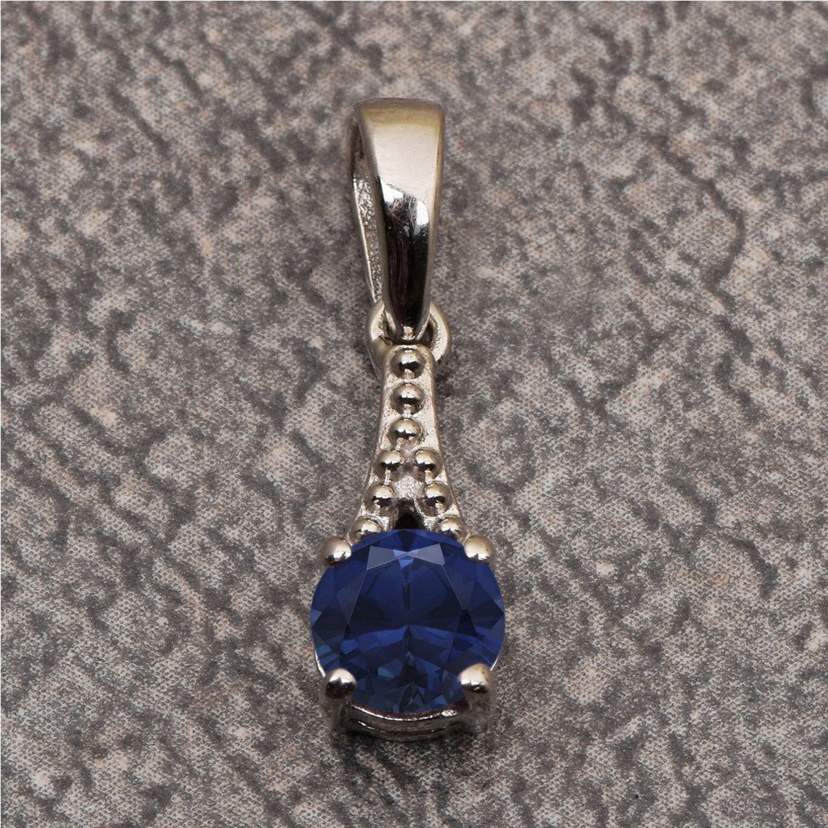 Tiny Drop Multi Choice Gemstone Pendant