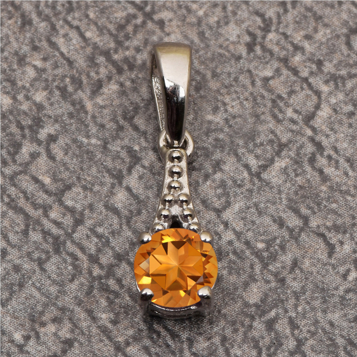 Tiny Drop Multi Choice Gemstone Pendant