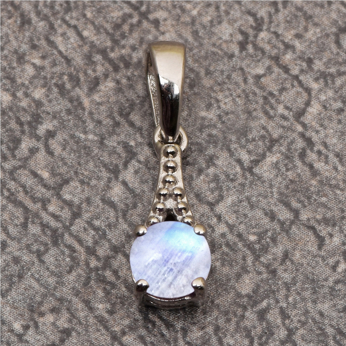 Tiny Drop Multi Choice Gemstone Pendant