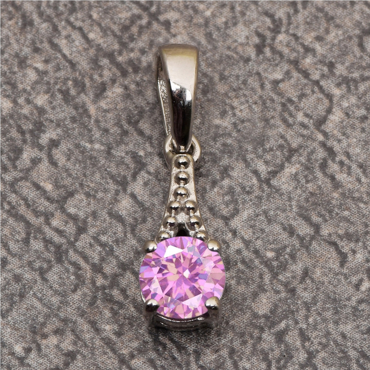 Tiny Drop Multi Choice Gemstone Pendant