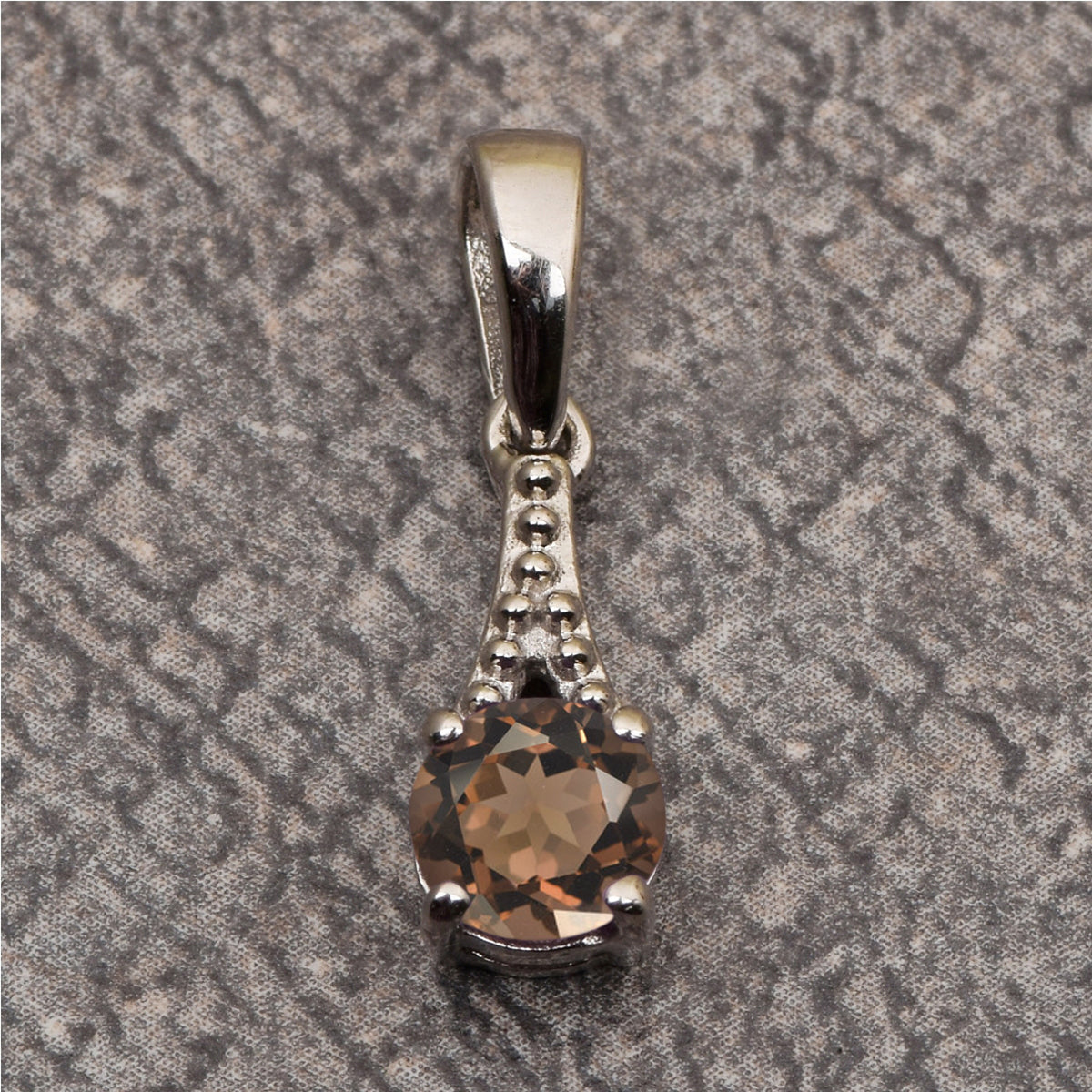 Tiny Drop Multi Choice Gemstone Pendant
